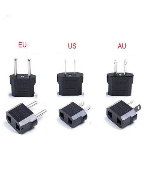 Adaptador de viaje universal AU UE EE. UU. A UE Adaptador convertidor Adaptador de enchufe EE. UU. a Europa 7299634