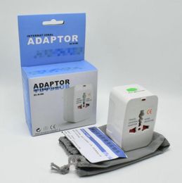 Adaptateur de fiche de voyage universel quatre en un avec UK UK Au US Power Charger Adaptateur Connecteur électrique international 6403692