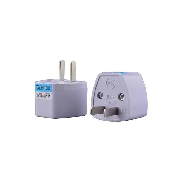 Universal Travel Power Plug Adapter Socket Jack AC Power Converter Head Wall con Retail Box EE. UU. UE Reino Unido AU Estándar
