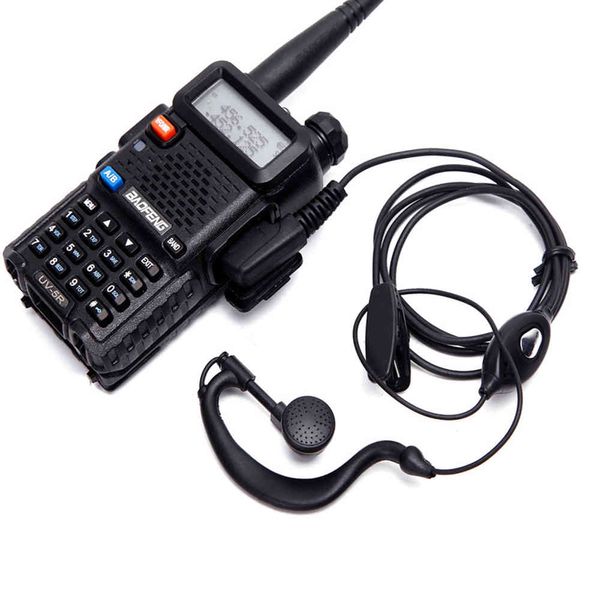 Écouteur radio amateur bidirectionnel universel, pour talkie-walkie baofeng BF-888S uv5r 992, oreillette unilatérale, prise k