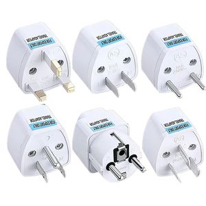 Universel ROYAUME-UNI US AU EU DE Allemagne USA EURO Europe AC Prise De Courant Prise Téléphone International Voyage Mur Chargeur Adaptateur Convertisseur