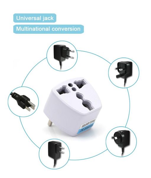 Universal US UK AU a EU enchufe EE. UU. A Euro Europa enchufes viaje pared AC cargador adaptador de salida Converter7274714