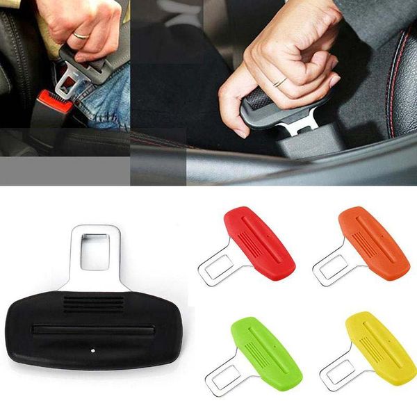 Clip de extensión de Clip de cinturón de seguridad de vehículo Universal, hebilla de bloqueo de asientos de seguridad de coche, extensor de Clip de cinturón de seguridad, convertidor, accesorios de cinturones de seguridad