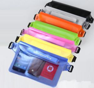 Pack de taille universelle Pagnière imperméable Case d'épreuve d'eau Sac sous l'eau couvercle de poche sèche pour téléphone portable Samsung iPhone H3863842