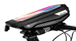 Universele Waterdichte Fiets Telefoon Tas Voorbuis Stuur Telefoon Houder Touch Screen Fiets Accessoires18183652