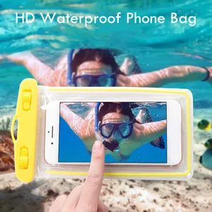 Étui de téléphone étanche universel, sacs de natation pour iPhone Samsung Xiaomi, pochette sèche, étuis étanches, sac pour Selfie sous-marin
