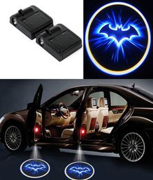 Universal Wireless 9th Car LED DOOR DOORS LUMES Série de voitures Projecteur Projecteur de bienvenue Projecteur Shadow Light pour Batman6152991