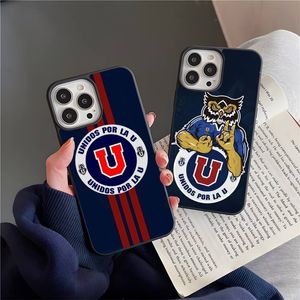 Case de téléphone de logo de l'Université du Chili PC + TPU pour Samsung S 10 20 21 30 22 Ultra plus Lultra 5G Note 7 8 9 10 20 20ultra