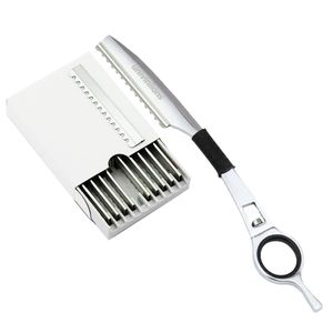 Univinlions, cuchilla de afeitar para adelgazar, salón recto, maquinilla de afeitar, palo, cortador de pelo, peluquero giratorio, cuchillo para cortar cabello, más delgado 240314