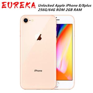 Ontgrendeld Apple iPhone 8 / 8Plus LTE Mobiele telefoon 256G / 64G ROM 2GB RAM HEXA CORE 12.0MP 5.5 