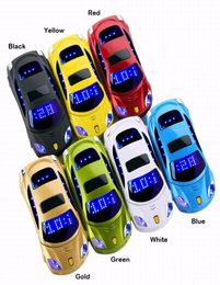 Débloqué Mini Flip Mignon 911 Clé De Voiture Téléphones Mobiles De Luxe Double Carte SIM LED Lumières Voix Magique Bluetooth Dialer Support MP3 Recorde7293738