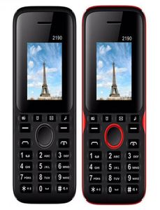 Téléphone portable débloqué 2190 177 pouces QCIF écran double carte SIM classique GSM pas cher téléphone portable 20 bouton de clavier Bluetooth phone4494300