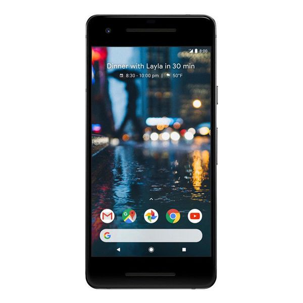 Téléphone portable d'origine Google Pixel 2 4G LTE 4 Go de RAM 64 Go 128 Go ROM Snapdragon 835 Octa Core Android 5.0 