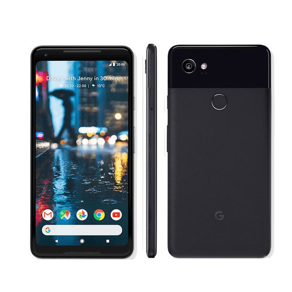 Téléphone portable d'origine débloqué Google Pixel 2 XL 4G LTE 4 Go de RAM 64 Go 128 Go de ROM Snapdragon 835 Octa Core Android 6.0 