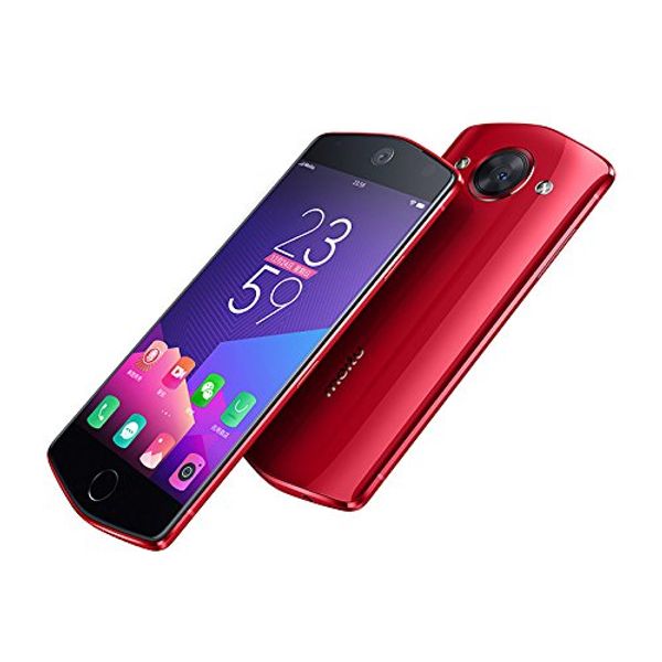 Teléfono celular original Meitu M8 4G LTE 4 GB de RAM 64 GB ROM MT6797M Deca Core Android 5.2 pulgadas AMOLED 21.0MP cara Identificación de huellas dactilares móvil elegante