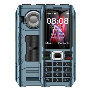 Desbloqueado Original SOYES K80 GSM 2G Bar Teléfono móvil 2.4 pulgadas Dual Sim 1800mAh FM MP3 Doble antorcha Vibración Celular Fuente grande Sonido fuerte para teléfonos celulares de banda cuádruple mayor