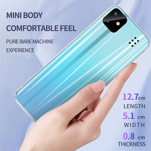 Mini carte d'étudiant ultra-mince déverrouillée téléphone portable I11 WCDMA 3G GSM support de touche tactile caméra vibrante MP3 cadre métallique lampe de poche téléphone portable