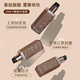 Unny Foundation Koreaanse make -up Face Base Concealer Waterdichte Brighten Whitening Langdurige BB Cream Cosmetics 240410