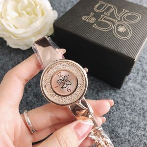 UNOde50 reloj de diamantes promoción nuevo producto 2022 reloj pulsera de cadena de acero de aleación reloj de mujer UNS044 Annajewel