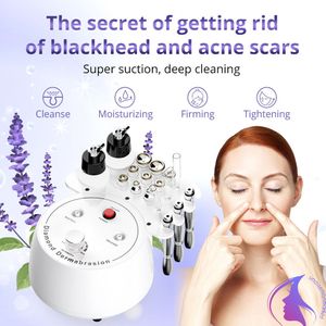 Unoisetionmarke 3 en 1 Diamant Microdermabrasion Dermabrasion Machine Professionnelle pour Peeling du Visage Soins de la Peau, Microdermabrasion à Domicile avec Vaporisateurs