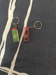 Keychain Fshion de niveau invisible Wen Femmes sac Key Chain Rectangle Key Ring Bag Pendant