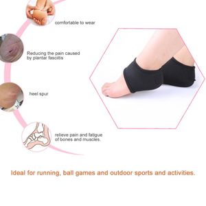 Unsex fasciite plantaire soutien de la voûte plantaire soulagement de la douleur au talon manchon de la douleur au pied coussin enveloppement Anti-friction protection couverture livraison directe