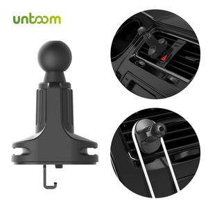 Untoom Universal Car Air Vent Clip Mount Upgrade 17mm Rotule pour Support de téléphone de voiture Stand Magnetic Gravity Mobile Phone Bracket