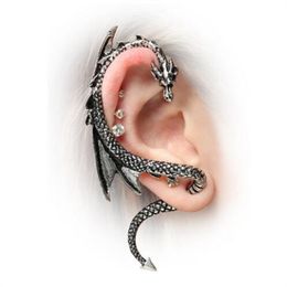 Ongewone draak oorbellen trend goth oordingen voor vrouwen vintage meisje jurk Pendientes Mujer Kolczyki Damskie Boucle d'Oreille AB144