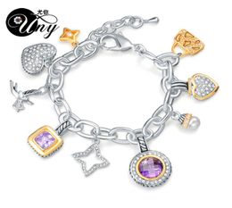 Uny Jewelry Bracelet Designer Brand David Inspirado Mujeres Pulseras de cable antiguo Valentine039 Día de regalo de Navidad Bracel6758308