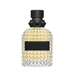 Uomo jaune de rêve cèdre en cuir EDT dans la roma intense du parfum de parfum pour femmes 3,4 fl.oz parfum durable