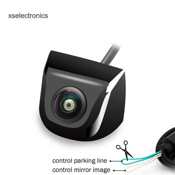 Actualización de 170 grados Starlight Night Vision Sony / CCD Fisheye Lens Car Reverse Backup Cámara de visión trasera para monitor de vehículo Android DVD Car DVR
