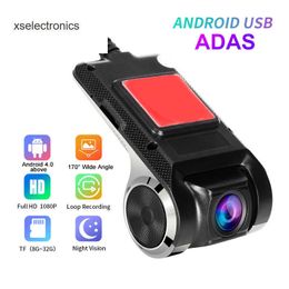 Update ADAS 1080P Dash Cam DVR Dash Camera Car Dashcame USB Android DVR Car Recorder Dash Night Version Recorder CAR Elektronische auto DVR