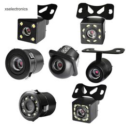 Mise à jour de la caméra de recul de voiture 4LED Vision nocturne Inversant le moniteur de stationnement automatique CCD IP68 Étanche 170 degrés Image haute définition DVR de voiture