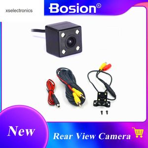 Mise à jour de la caméra de recul de la voiture HD vue arrière de la caméra vidéo du véhicule Caméra de recul 4 LED Vision nocturne Caméra de stationnement Grand Angle DVR de voiture