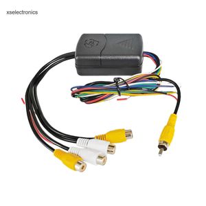 Actualización Diykit-CMARA convertidor de canal de vídeo para aparcamiento CMARA interruptor automático de vista frontal/lateral/trasera DVR para coche