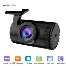 Update FHD 1080P CAR DVR MINI HIDDEN DASH CAM ACHTER ACHTER ACHTER CAMERA DVR Detector met USB ADAS -videorecorder 24H Parkeermonitor CAR DVR