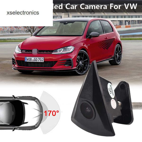 Cámara de visión frontal CCD HD para coche, actualización para VW Passat b4 b5 b6 b7Tiguan Golf 4 5 6 Touran Polo Beetle Multivan Caravelle, DVR para coche