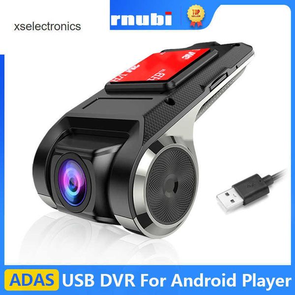 Mise à jour Srnubi pour lecteur DVD de voiture Android Navigation Full HD DVR de voiture USB ADAS Dash Cam unité principale Audio automatique alarme vocale LDWS G-Shock DVR de voiture