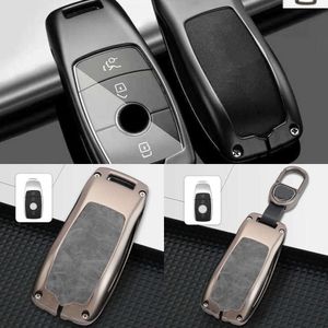 Update Zinklegering Autosleutel Case Cover Shell Fob Voor Mercedes Benz EEN CES G Klasse GLC CLE CLA GLB GLS W205 W212 W213 W222 X167 W177 AMG