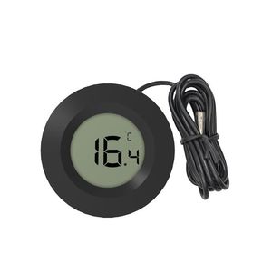 Thermomètre LCD numérique rond mis à jour hygromètre 2 Types testeur d'humidité de la température réfrigérateur congélateur compteur moniteur