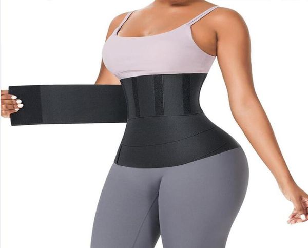 Versión actualizada vs Feelingirk Waist Entrenador para mujeres Sauna Trimmer Belum Bousmy Wrap 3meter 4meter 5meter 6meter con Opp Bag 100707190876