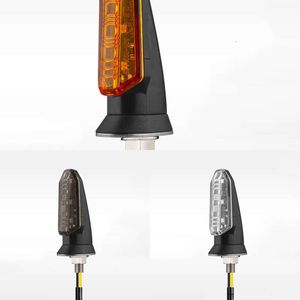 Upgrade 1/2 Stuks Led Richtingaanwijzer Super Heldere Motorfiets Mini Led Motor Lampe Amber Blinker Led-indicatoren Licht universeel