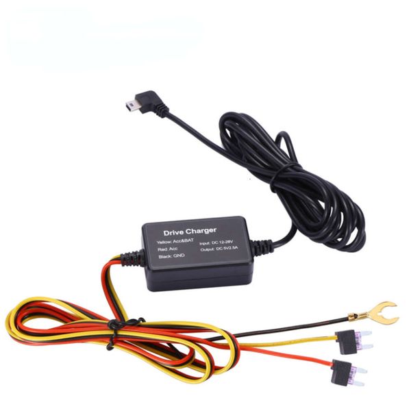 Mise à niveau de 10ft dashcam caméra hardwire mini port 12V-30V à 5V de câble à fusible kit came de came USB Ligne de chargeur