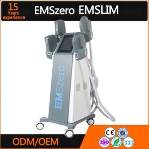 Upgrade 14 Tesla Emslim Health Beauty -items Neo Machine EmsZero Electro Magnetische spierstimulator EMS Body Beelding Device 4 PCS Handgrepen