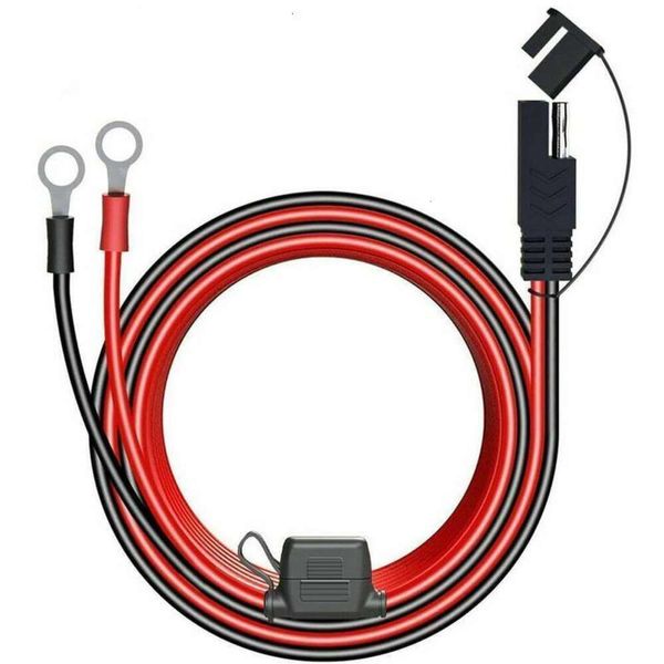 Mise à niveau 16Awg 4Ft 6Ft 10Ft, Terminal à 2 broches, connecteurs SAE vers O, rallonge, connecteur de câble pour chargeur de batterie/mise à niveau du mainteneur