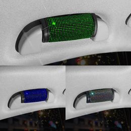 Upgrade 1 Stuks Bling Strass Auto-interieur Handvat Protector Covers Binnendeur Armsteun Panel Pull Decor Auto Links Rechts Deur dak Covers