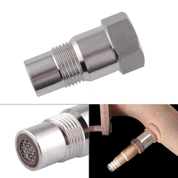 Mise à niveau 1 pièces adaptateur de capteur d'oxygène de lumière de moteur de contrôle CEL de voiture M18 X 1.5 CEL sur le Kit de bonde d'éliminateur de lumière de moteur fixe convertisseur catalytique