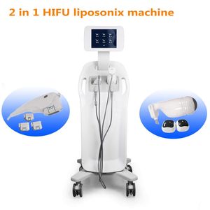 Upgrade 2 IN 1 Liposonix HIFU-machine lipo lichaamscontouren beste HIFU gezichtslift prijs huidverstrakking gerichte echografie vetverlies verwijderen