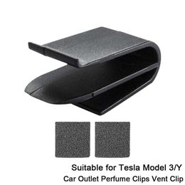 Mejora 2 uds/4 Uds Clips de aromaterapia para coche Clip de salida de ventilación para Tesla soporte especial accesorios para automóviles decoración de aromaterapia modelo 3/Y