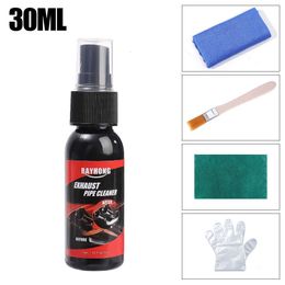 Mise à niveau 30/120Ml antirouille nettoyant voiture moto tuyau d'échappement remise à neuf convertisseur de rouille antioxydant nettoyant outil d'élimination de la rouille